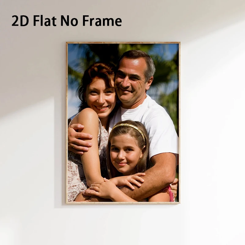 1PC Custom Poster Printing Custom Family Photos Canvas Wall Art Custom Movie Posters Festival Gifts Home Living Room Decor image 4