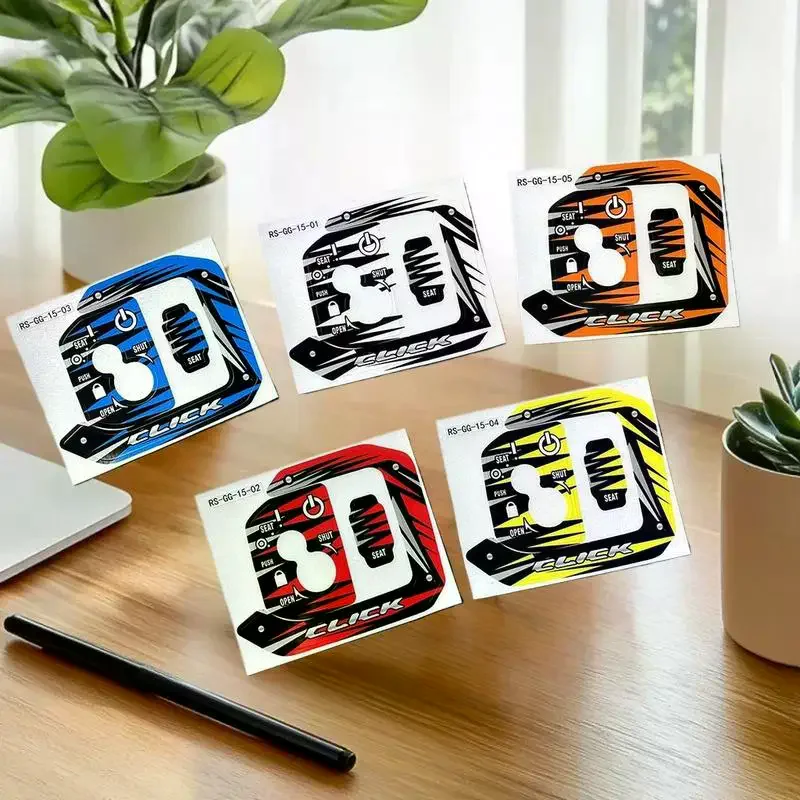 قطعة واحدة من غطاء ثقب المفتاح المقاوم للماء لسكوتر/دراجة نارية بمشبك 125i، حماية وتزيينها