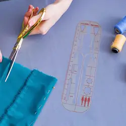 Fashion Drawing Template Ruler Models Fashion Illustration Rulers Fashion Designing Portable Sewing Ruler for Pattern Makers