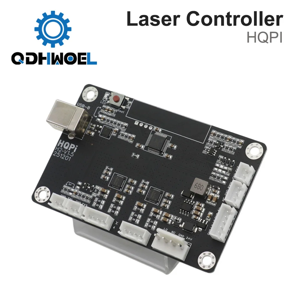 QDHWOEL CO2 Laser Controller HQPI High Precision For Wood Acrylic Cutting Laser Engraving Carving Machine