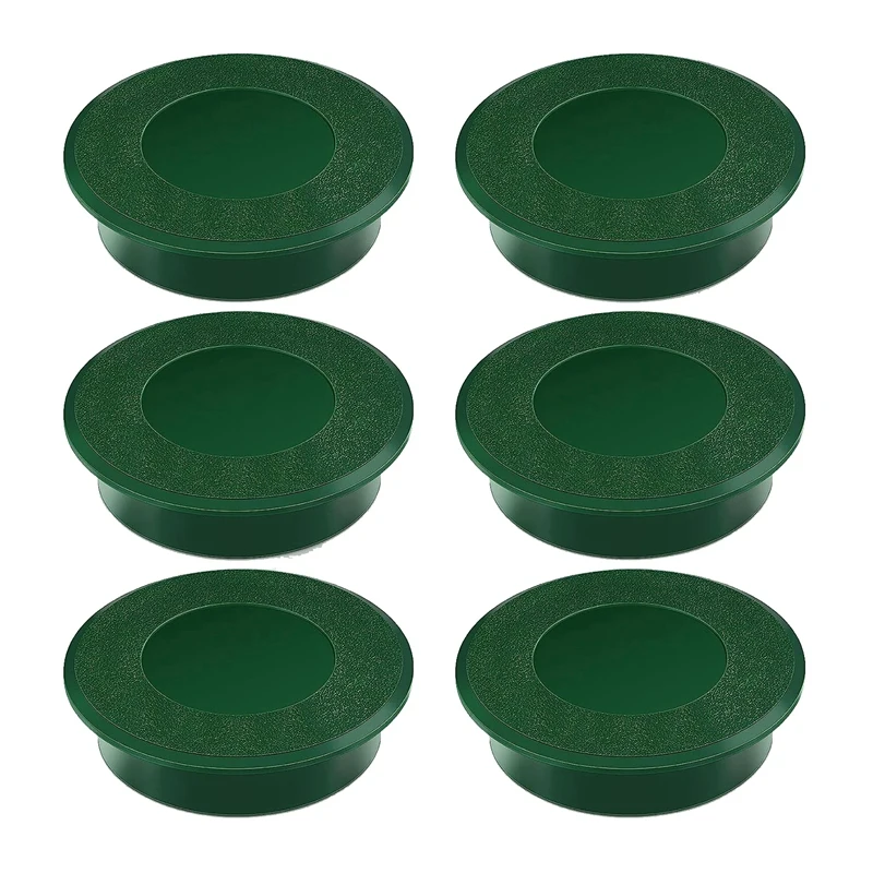 6 Piece Golf Cup Cover Golf Hole Putting Green Cup Golf Practice Training Aids Hole Cover For Garden Backyard Outdoor Activities