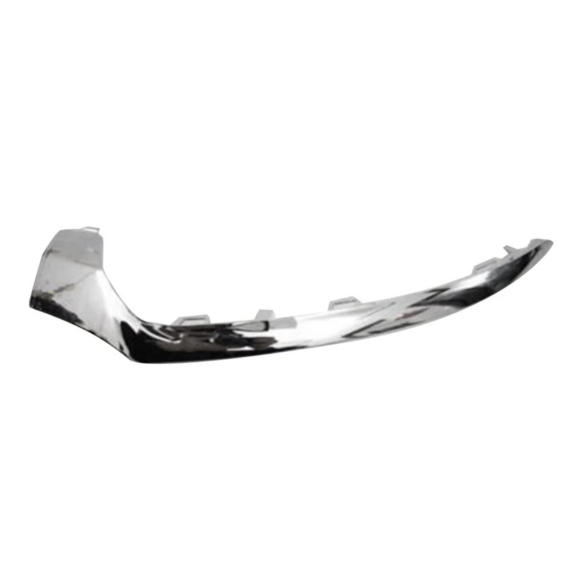 Left &Right Front Bumper Lip Spoiler Chrome Trim Front Bumper Trim For Mercedes C Class W205 C180 C200 A2058851374 A2058851474