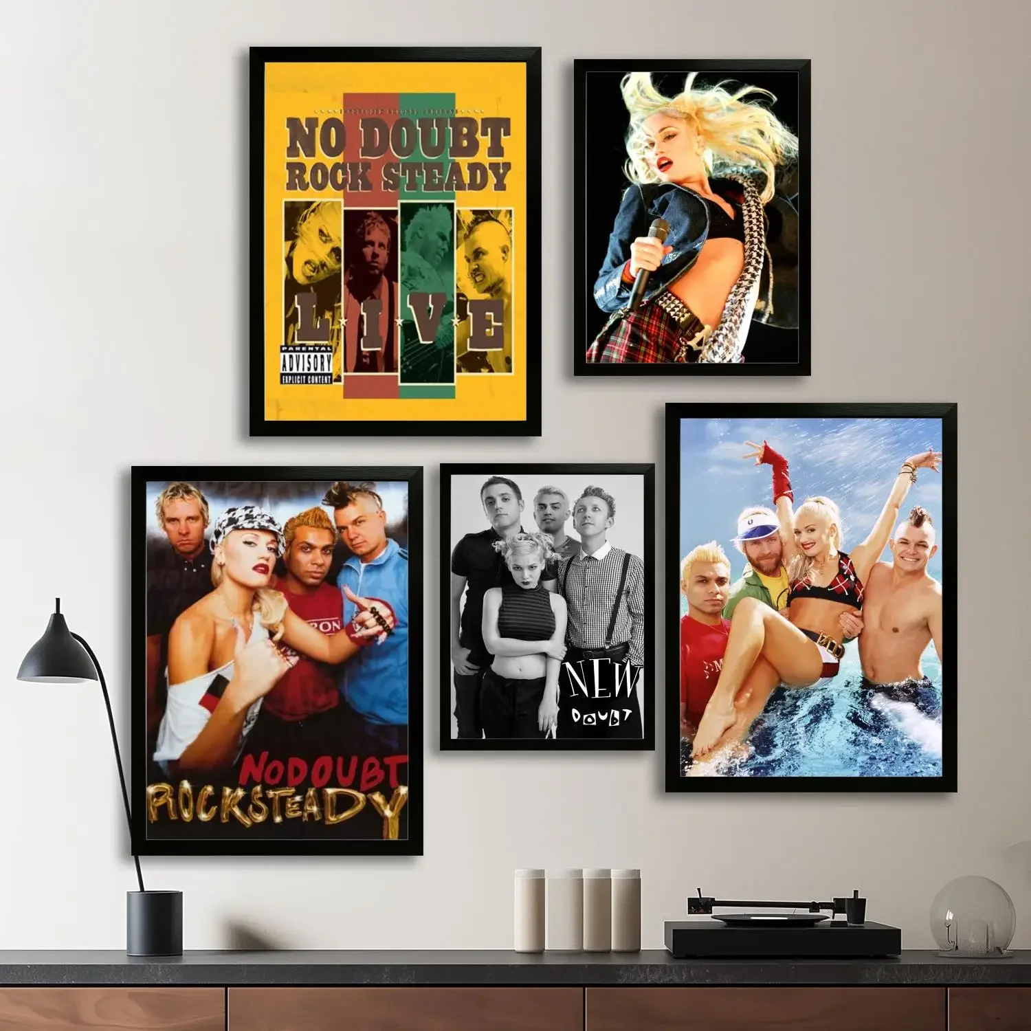 No Doubt Music Canvas Art Poster and Wall Art Picture Print, Modern Family Bedroom Decor Posters,Decorative painting