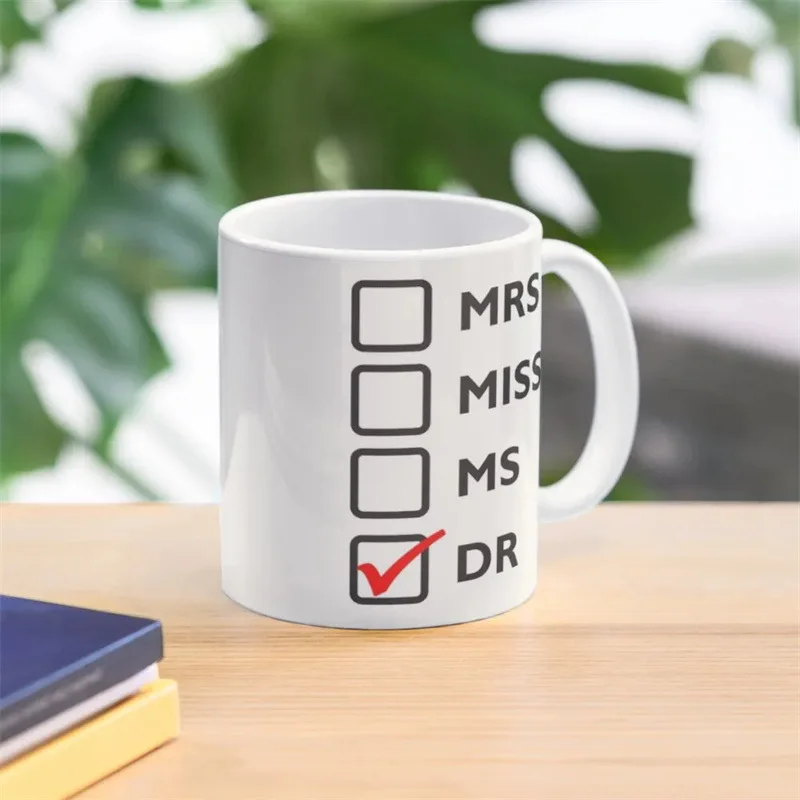 Cross-border MISS MRS DER MS Creative Ceramic Breakfast Coffee Office Mark Mug Gift Foreign Trade Wholesale