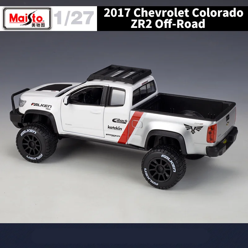 Maisto 1:27 Colorado ZR2 pick-up alliage modèle de voiture moulé sous pression en métal véhicules tout-terrain modèle de voiture Simulation Collection cadeaux pour enfants