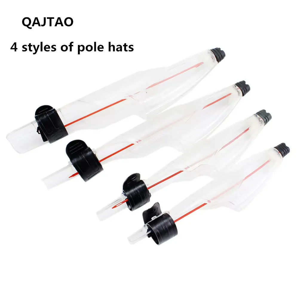 QAJTAO Fishing Rod Hat Protectors Rod Hat Pole Guide Protection Cap For Fishing Rod Cap Tip Cover Fishing Accessories