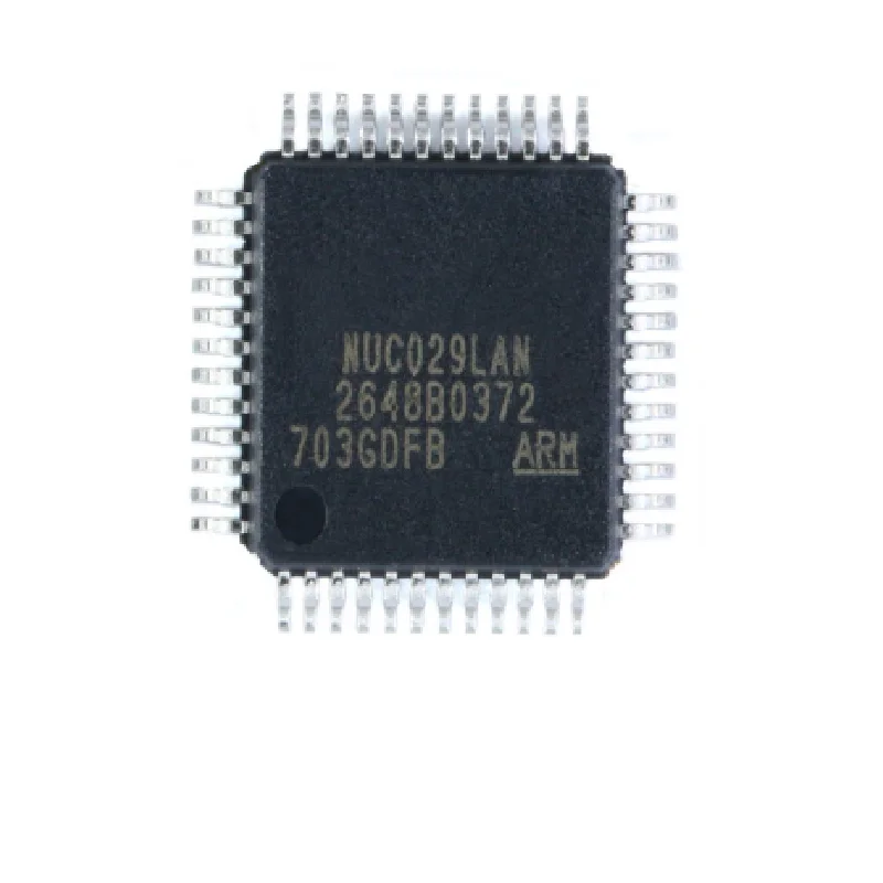 رقاقة تحكم MCU IC ، رقاقة متحكم ميكروكونترولر 32 بت ، NUC029 ، NUC029LAN ، 2 ، 10 ، 20 ، 50