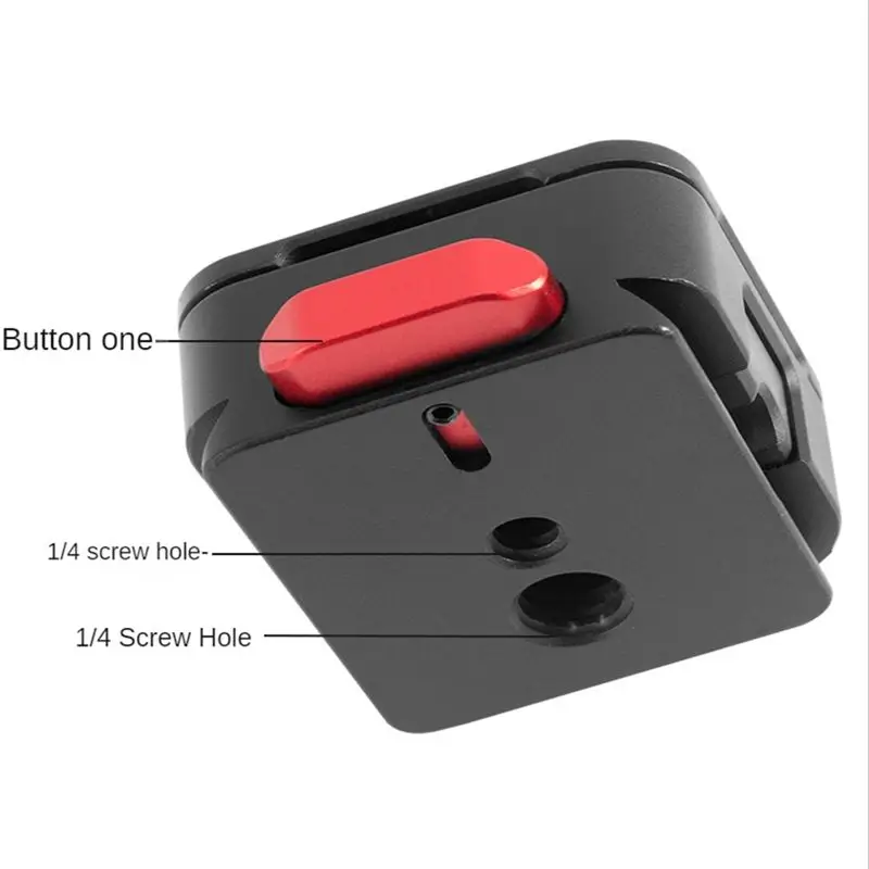 

ABJA Sharp Claw Quick Mounting Plate Single Camera Base Universal Quick Release Plate Accessories Camera Stabilizer Tripod