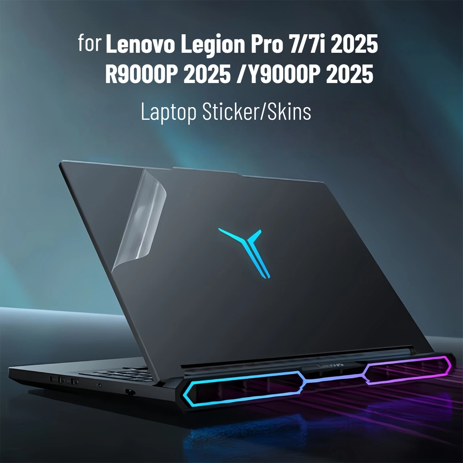 

Laptop Films for 2025 Lenovo Legion Y9000P R9000P Laptop Skins Cover Anti-Scratch PVC Protector for 2025 Legion Pro 7 7i Gen10