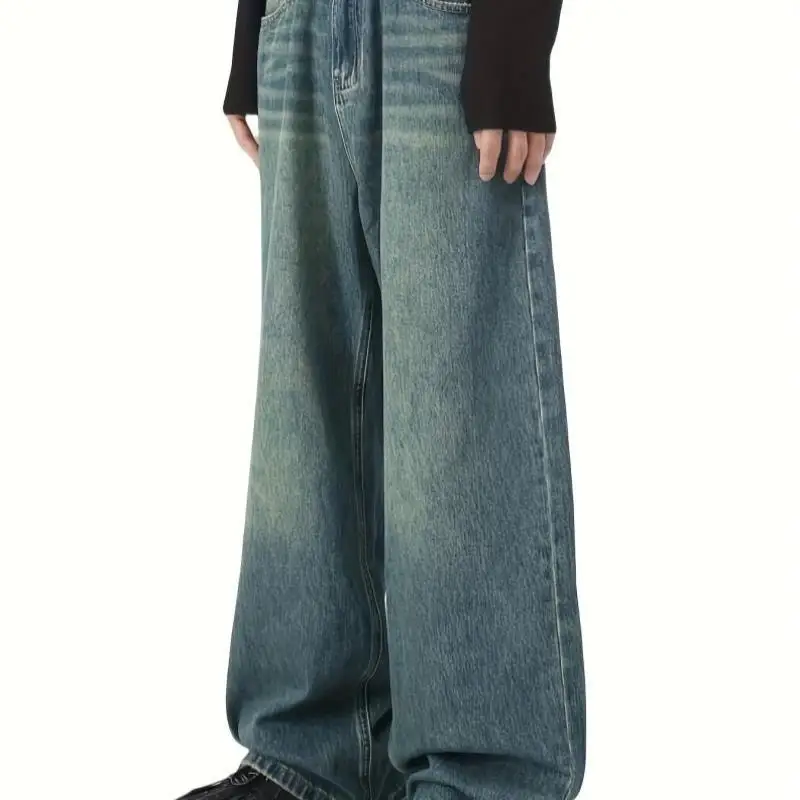 

Low Waist Ripped Denim Jeans Men's Stretchy Comfortable Low Waist Drawstring Closure Casual Trousers Summer 2015 Nylon Fabric