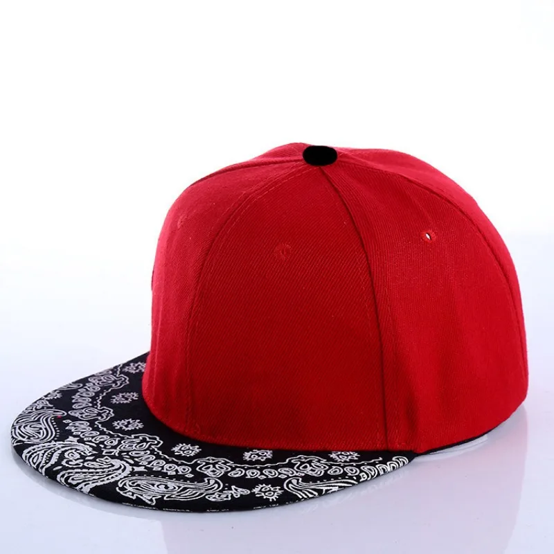 High Quality Custom Printed Embroidered Logo Baseball Cap Outdoor Shade Men\'s and Women\'s Adjustable Hip Hop Flat Edge Sport Hat