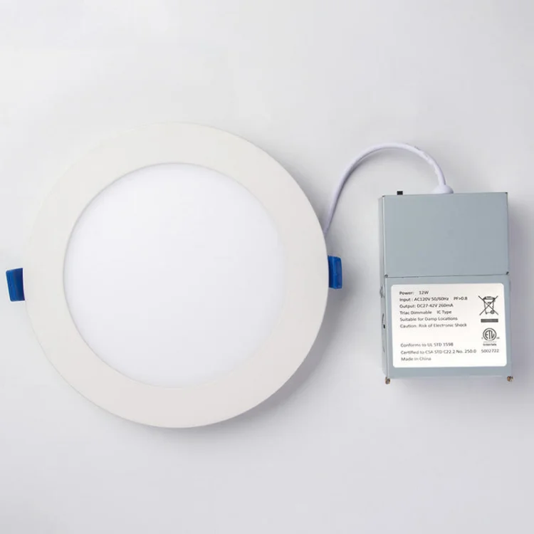 Canada USA LED Recessed Downlight Dimmable 5CCT Pot Lights Indoor House Home Bedroom 4 Inch Smd 2835 Ip20 Slim Panel Light