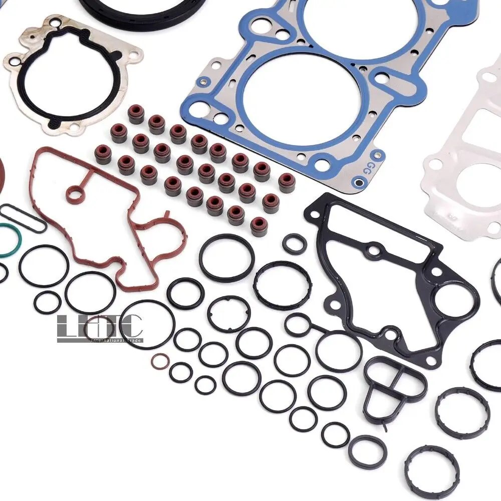 Engine Rebuild Overhaul Gasket Seals Kit For Audi A6 A7 C7 2.8 FSI V6 CHVA CVPA 06E103148AR 06E103149AR 06E103483P 06E103484N