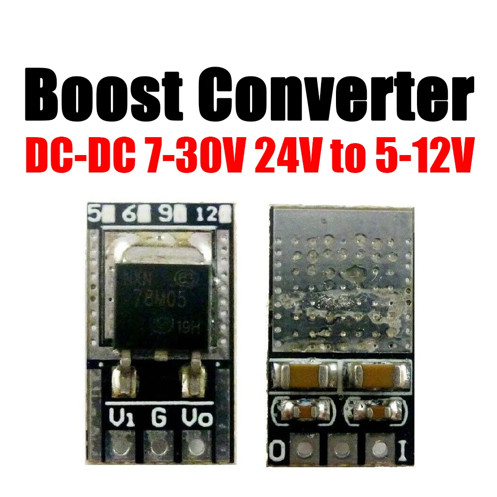 

DC-DC Buck Converter 7-30V 24V to 5V 6V 9V 12V Step-down power Voltage Regulator Module 78M05 7806 L7809 LM7812