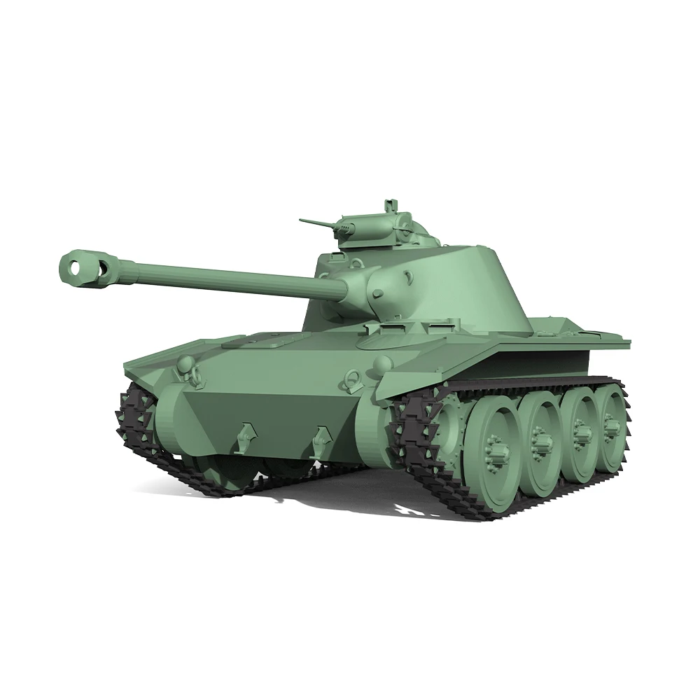 SSMODEL SS521 1/144 1160 Military Model Kit US T71 CMCE Light Tank Miniature Static Model Unpainted