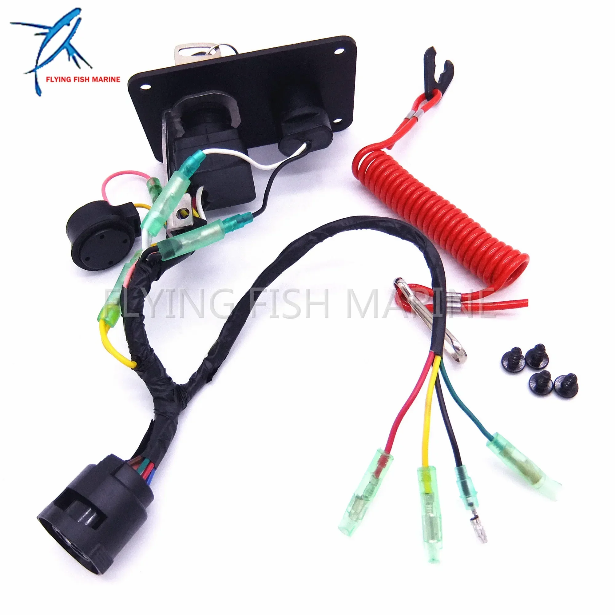 Outboard 704-82570 704-82570-11-00 704-82570-12-00 704-82570-08-00 Single Engine Switch Panel Main Switch Assembly for Yamaha