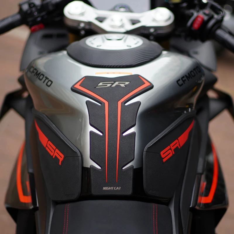 Motorcycle Tank Pad,Motorcycle Fuel Tank Protector,Gas Tank Decals Compatible With CFMOTO 450SR CF MOTO SR450 450 SR