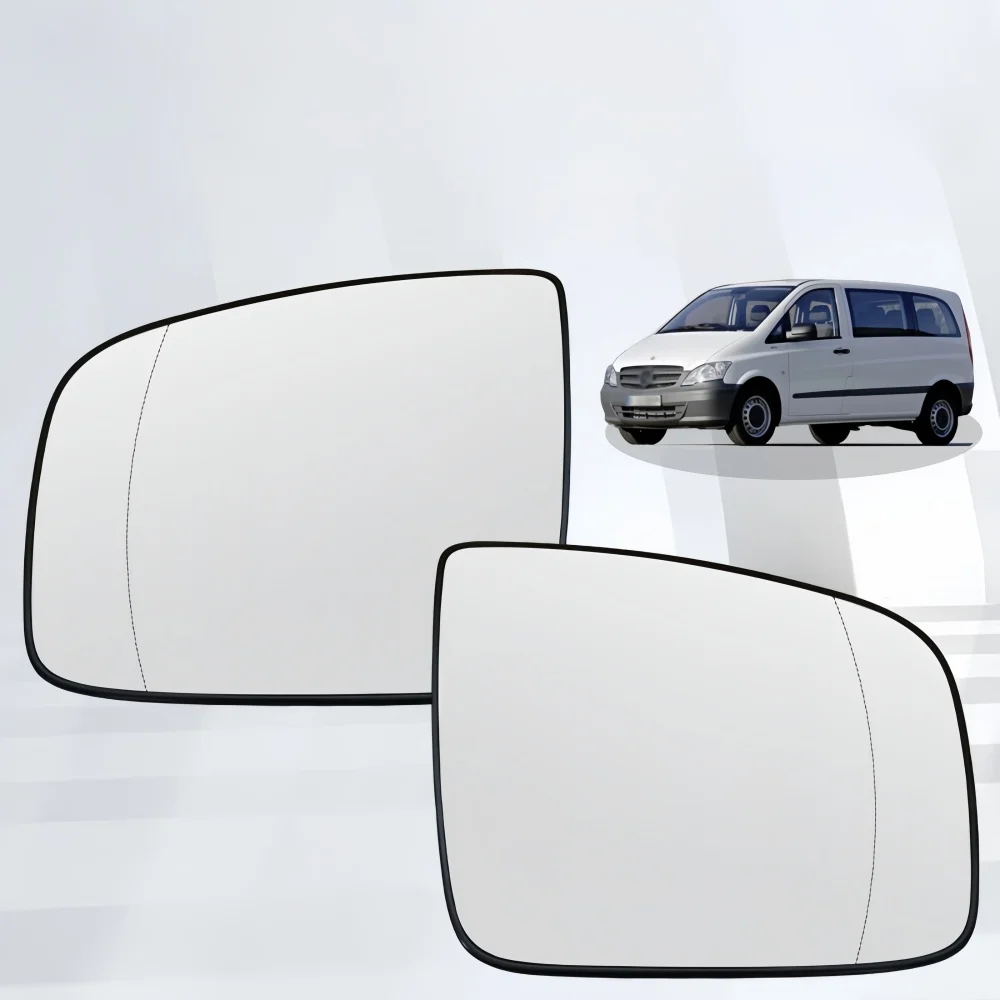 

Для Mercedes-Benz Viano W639 Vito Mixto 2011-2015 годов: Стекло зеркала заднего вида с подогревом A0028114133 A0028114233