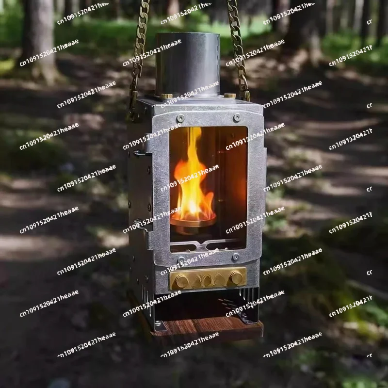 Suitable for camping desktop small fireplace indoor heating, tea boiling stove, aromatherapy stove