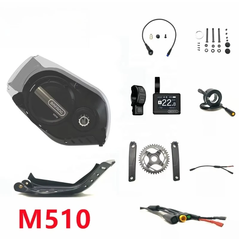 

M510 36v/43v/48v 250W Mid Motor Kits for Ebike Frame Dengfu E10 E14 E82 LCE971 LCE39