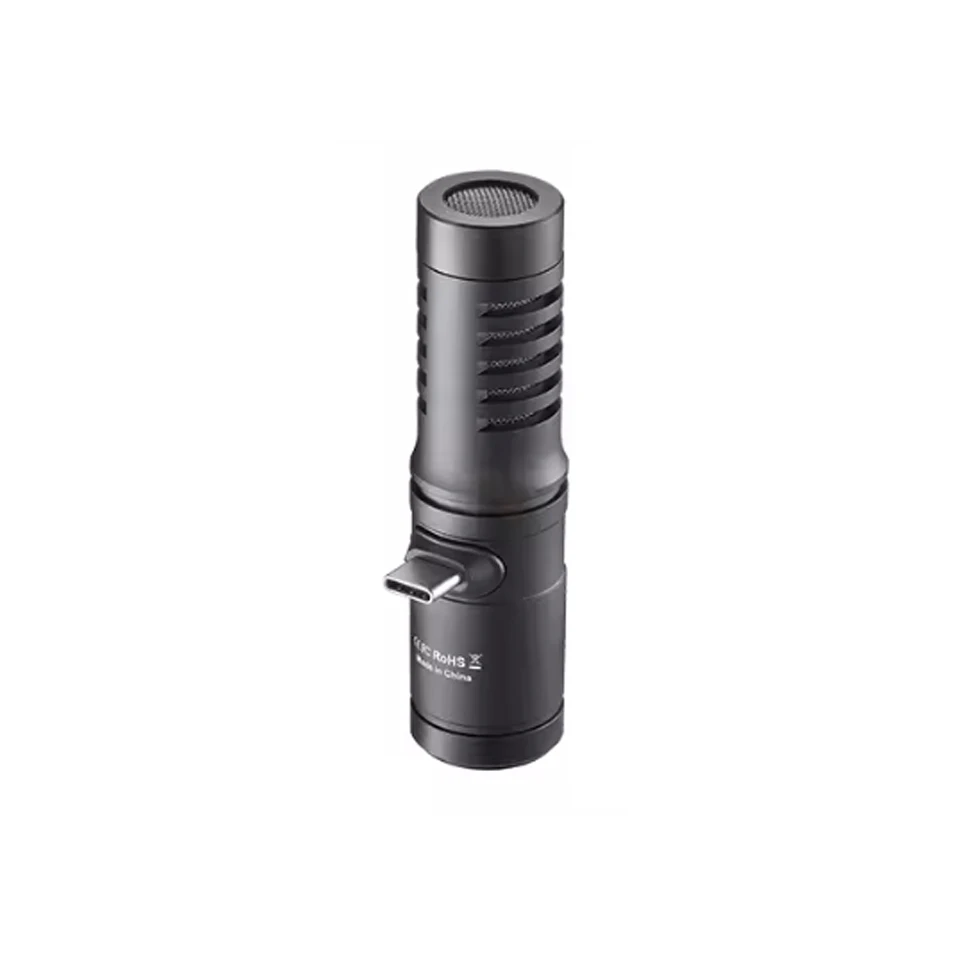 Godox Geniusmic UC Ultracompact Hypercardioid Microphone with Type-C Connector for Mobile Journalist Viewing Microphone