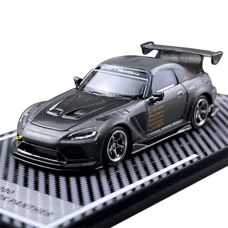 Liomio 1:64 S2000 Varis Black White Diecast Model Car