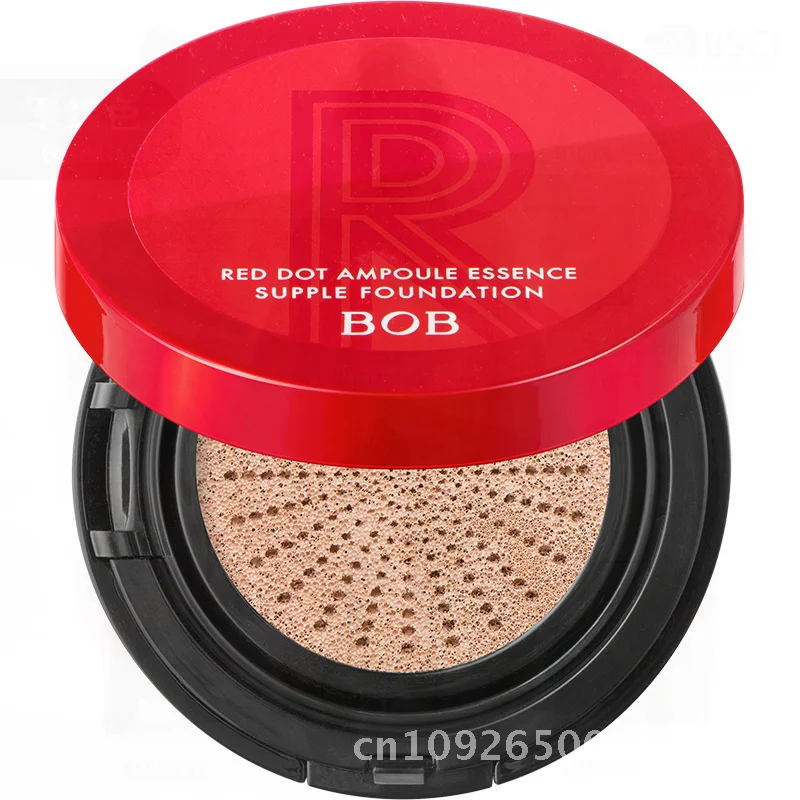 BOB ريد دوت جوهر الأساس السائل BB كريم ترطيب وسادة هوائية المخفي ماكياج عالمي مختلط نوع الجلد الأبيض العاجي