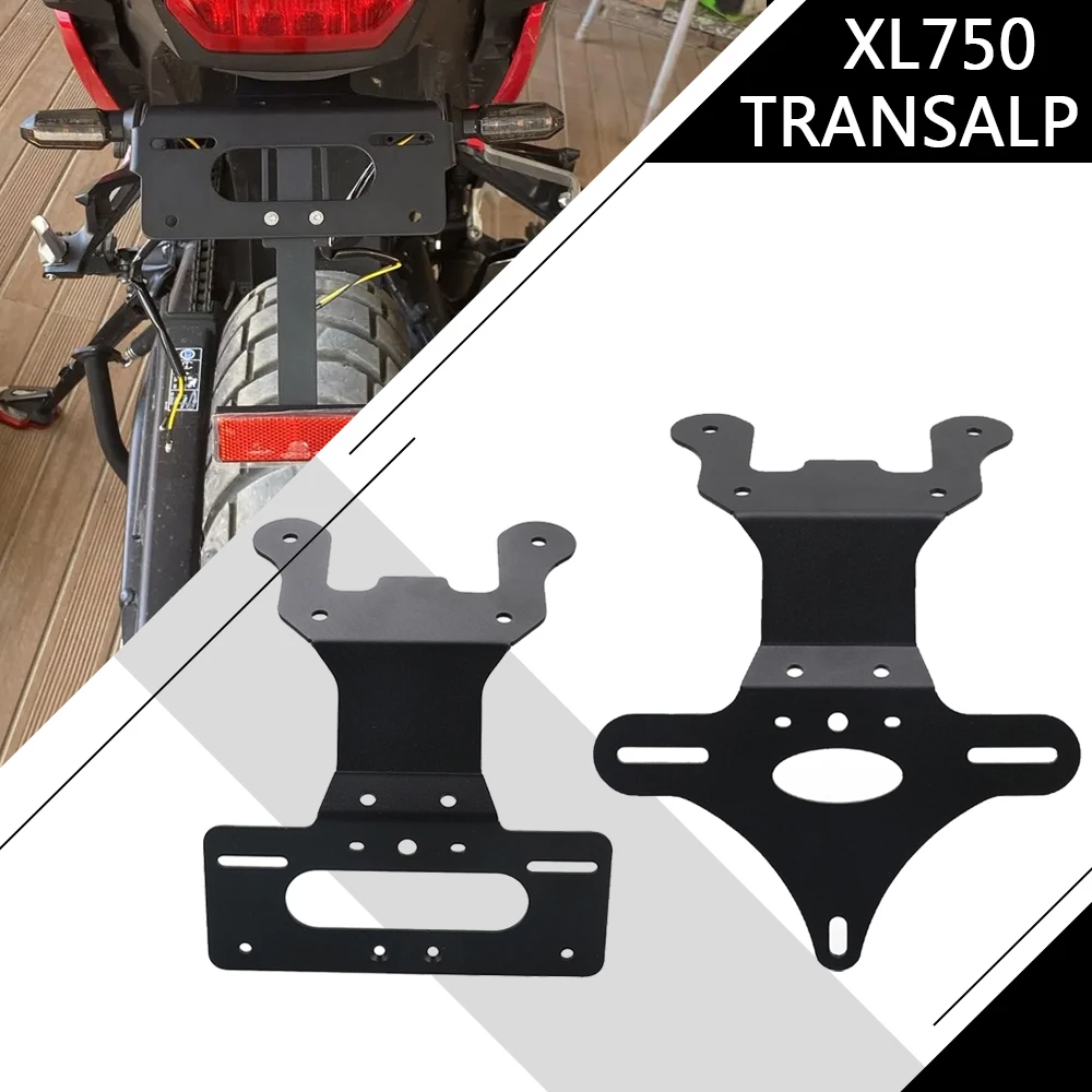 For Honda XL750 TRANSALP Motorcycle License Plate Holder Bracket Rear Tail Tidy Fender Eliminator XL 750 Transalp 2023 2024 2025