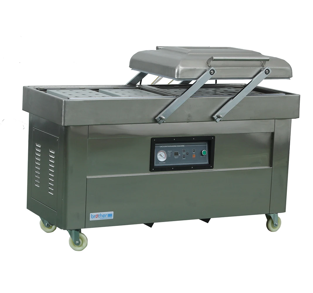 DZ600/2SB Vacuum Sealer Double Chamber, Double Chamber Vacuum Sealer Packing Machine, Double Vacuum Chamber Machine