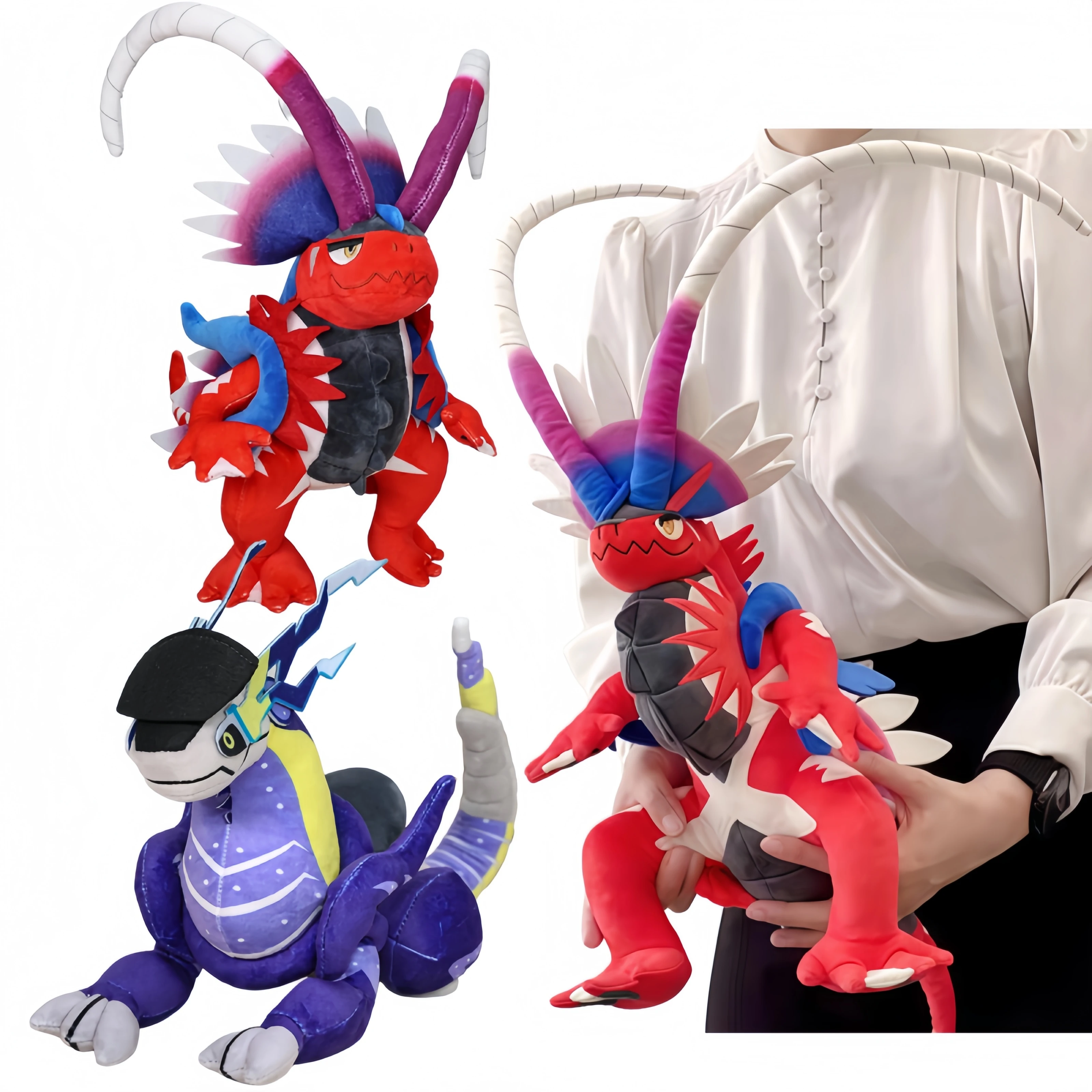 

Пикачу Peluche Pokemon Scarlet & Violet Koraidon, плюшевые игрушки, мягкая кукла Мирадон, очаровательные аниме-игрушки, хобби, мультяшный рождественский подарок