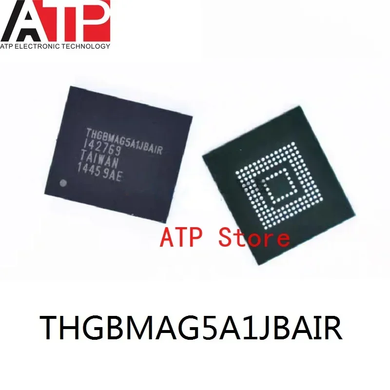 1-10 Pieces 100% New Original THGBMAG5A1JBAIR 4GB EMMC BGA153 THGBMAG5A1JBA1R Chip IC