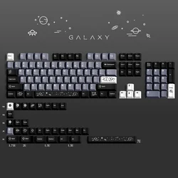 134 Keys GMK Galaxy Keycaps Cherry Profile PBT Dye Sublimation Mechanical Keyboard Keycap For MX Switch With 1.75U Shift