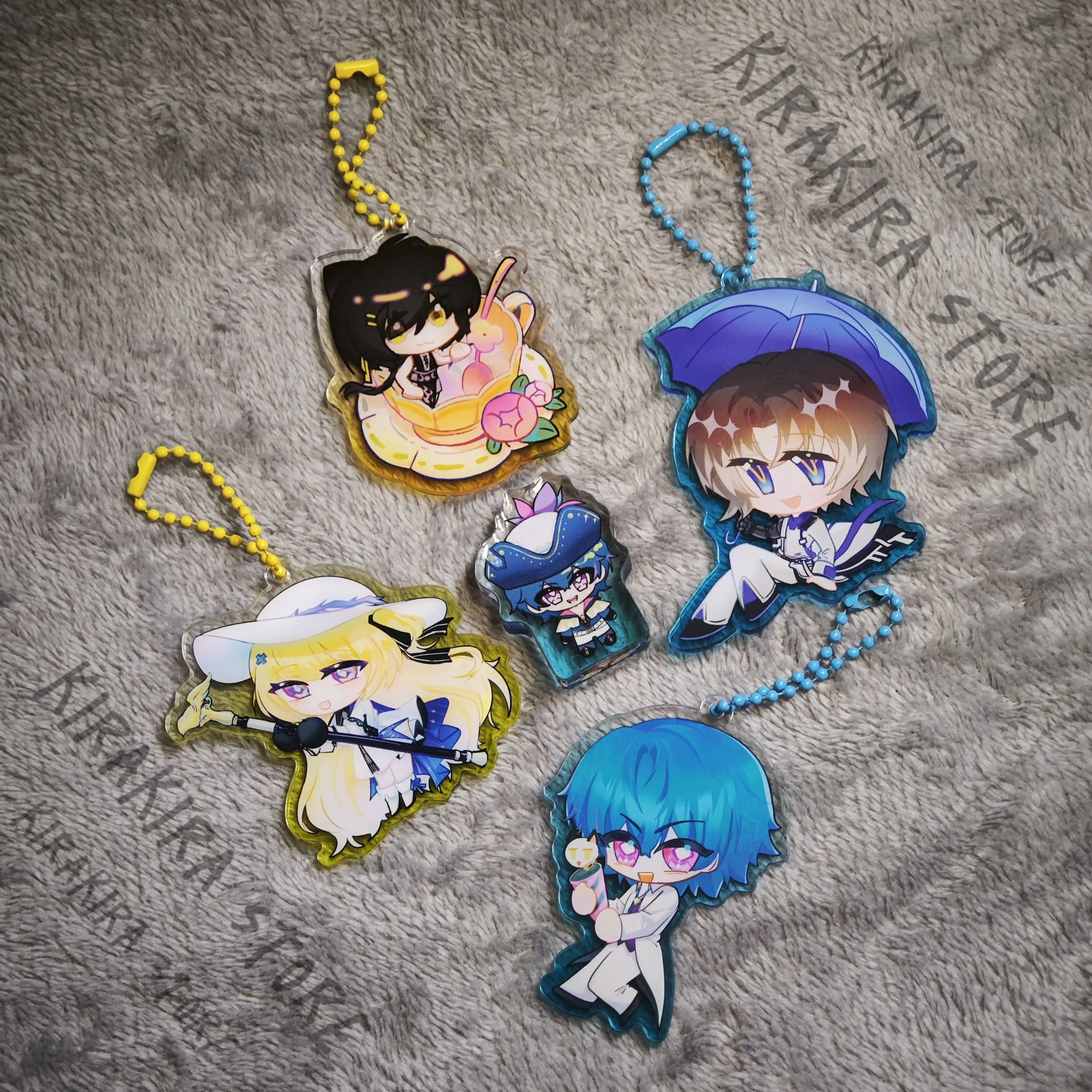 

Wuthering Waves Brant Phoebe Rover Xiangli Yao Cosplay Acrylic Keychain colorful Pendant standing sign Anime Mascot Accessory
