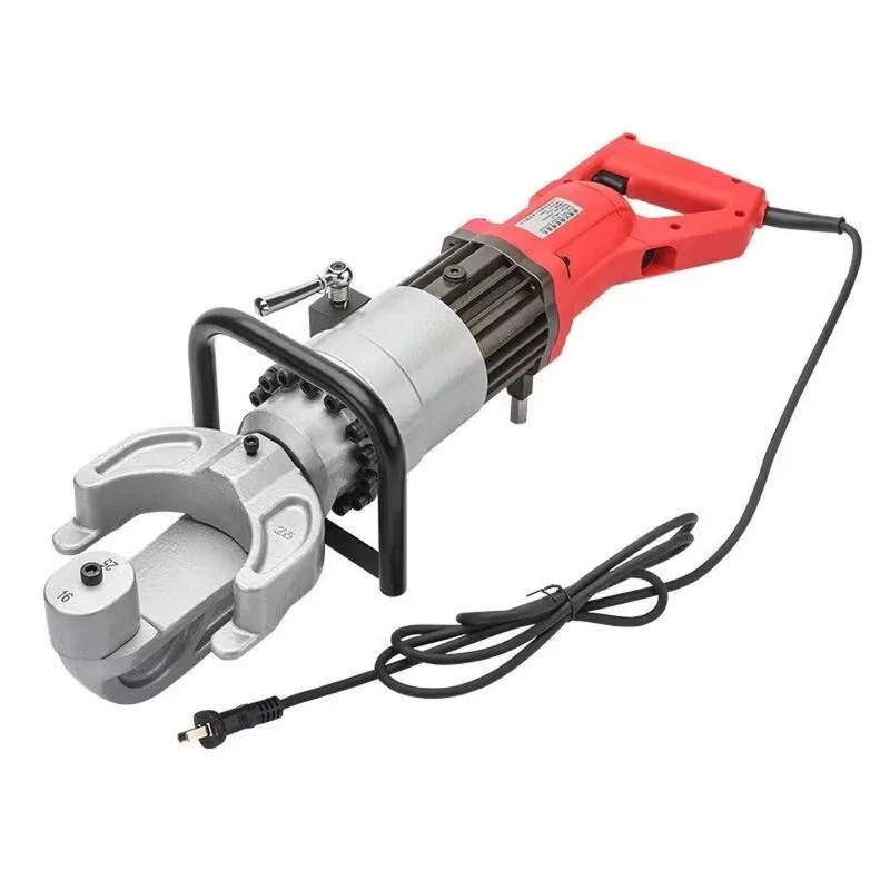 Electric Portable Rebar Bending Machine Portable Handheld Hydraulic Straightening Hoop Bending Machine Small Bending Thread
