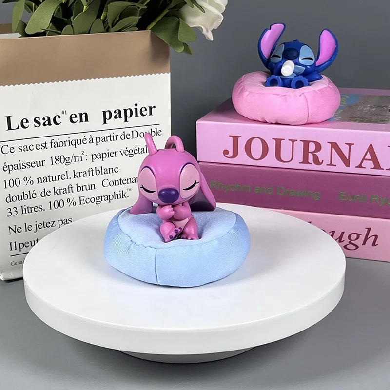 

Disney Stitch Animation Characters Creative Car Dashboard Decoration Desktop Model Toy Collection Gift Idea 2025 Hot Sales