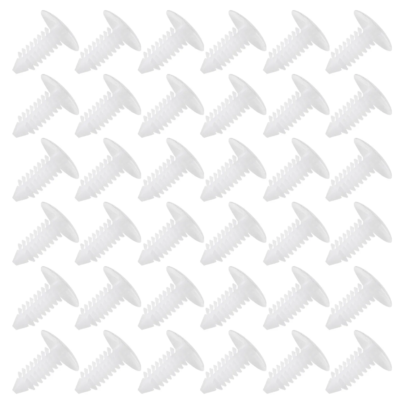 50Pcs Vinyl Strap Rivets Lawn Chair Webbing Repair Plastic Barbed Push Type Clips Patio Furniture Fasteners Outdoor Furniture