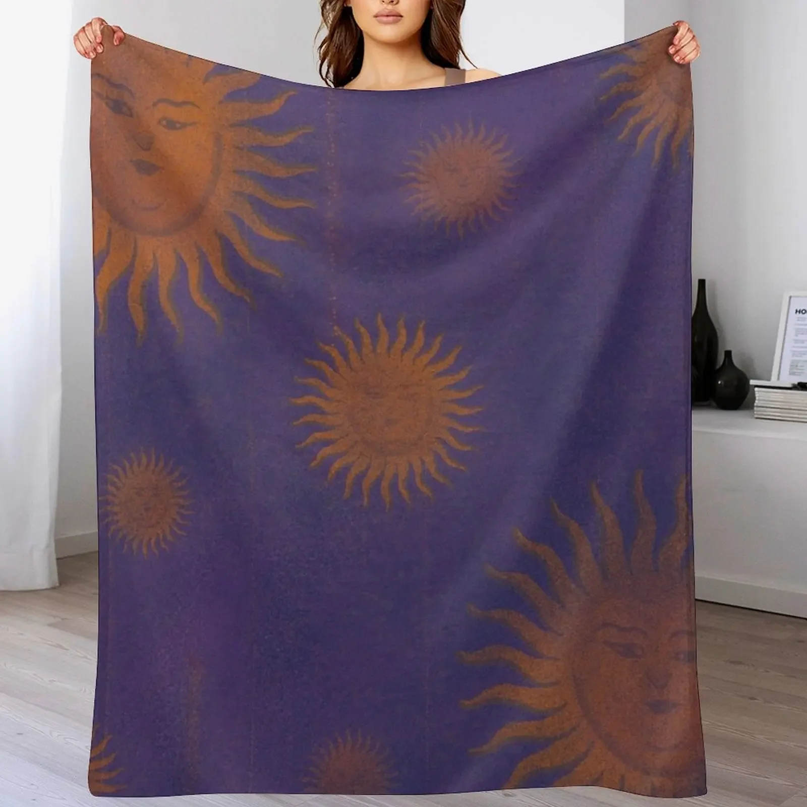 

90’s Celestial Throw Blanket Luxury anime Baby Sofas Blankets