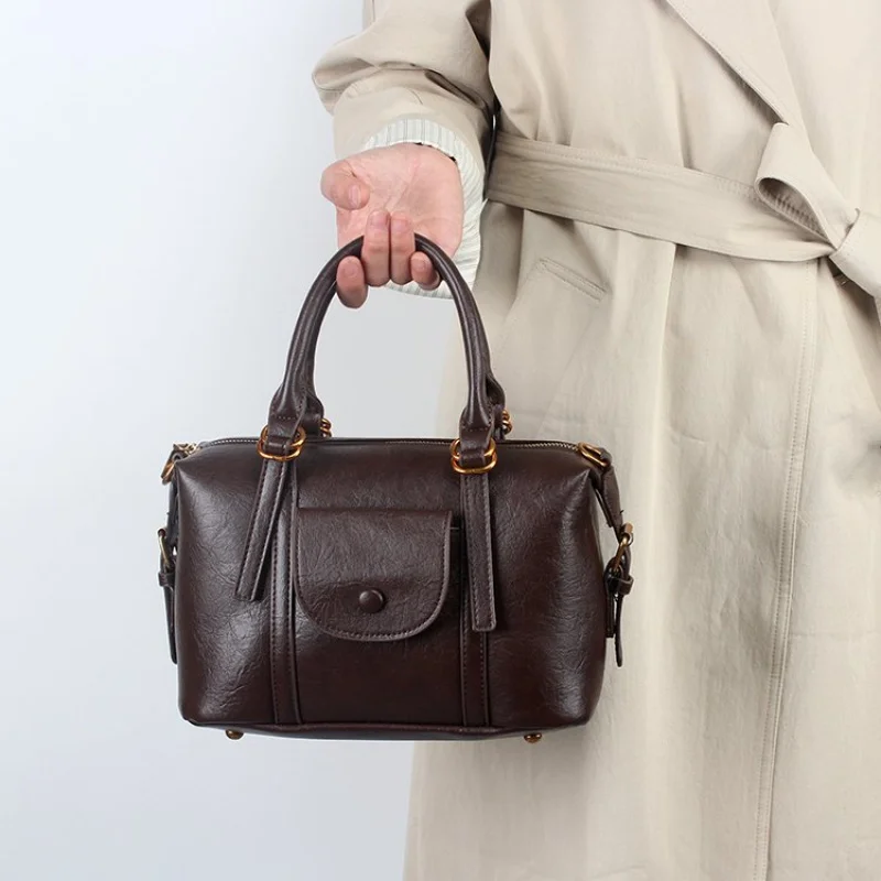 

Classy Ladies Crossbody-Bag Made Of Ravine-Printed Leather Featuring Velvety Spacious Durable Trendy Cyprus Modern Style