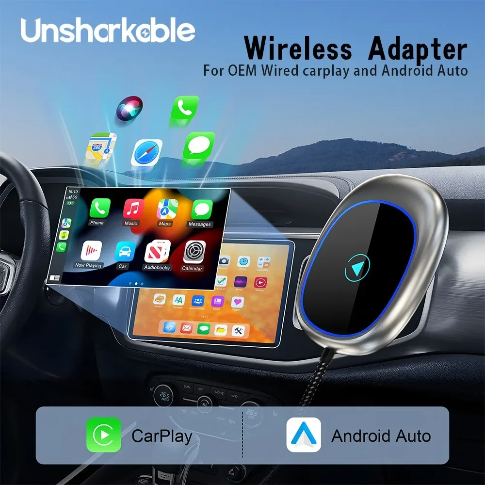 

Wireless Carplay Android Adapter Universal Stability Interface Carplay Ai Box USB Dongle Phone Auto Connect for Cars Accessories