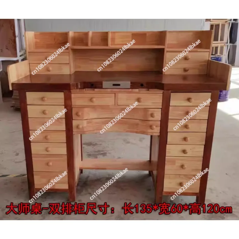 Metalworking table, jewelry molding table, micro-inlay table gold worktable, gold and silver processing 1 piece