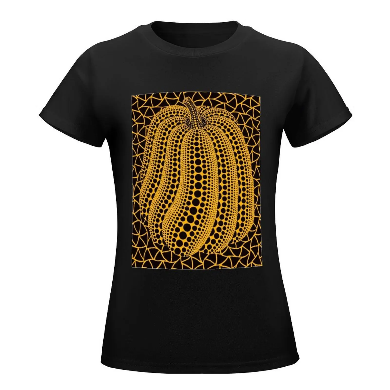 Yayoi Kusama My Life With Pumpkins Classic T-Shirt kawaii clothes animal print Womens graphic t shirts