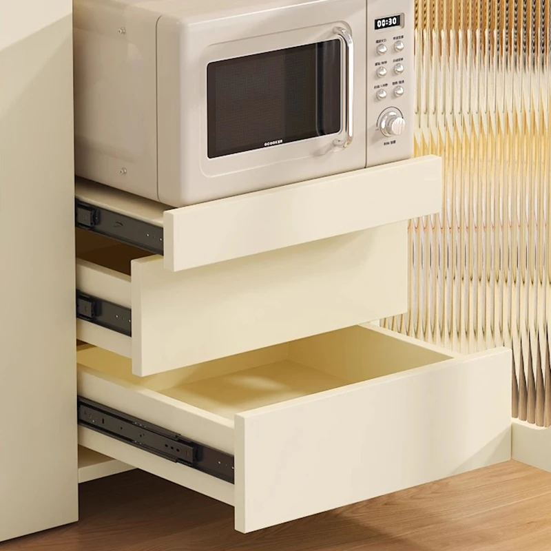 Islas De Cocina modernas De lujo, puertas De cristal, diseño multifunción, almacenamiento De Islas De Cocina Premium, muebles clásicos De Isla De cocina