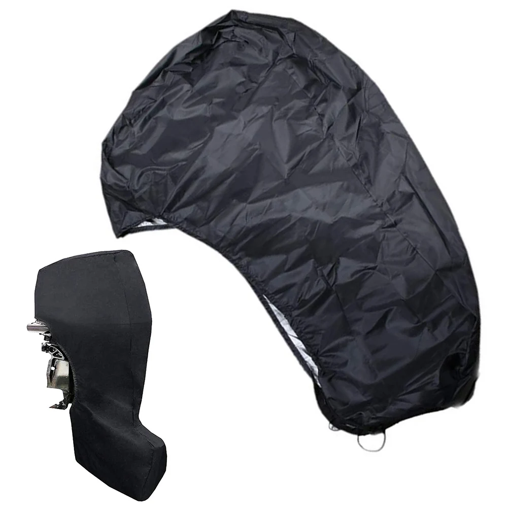 Boat Boat Motor Cover Waterproof Sun-Proof Full Outboard Motor Cover Fade And Crack Resistant Heavy-Duty 420D Oxford Cloth Parts