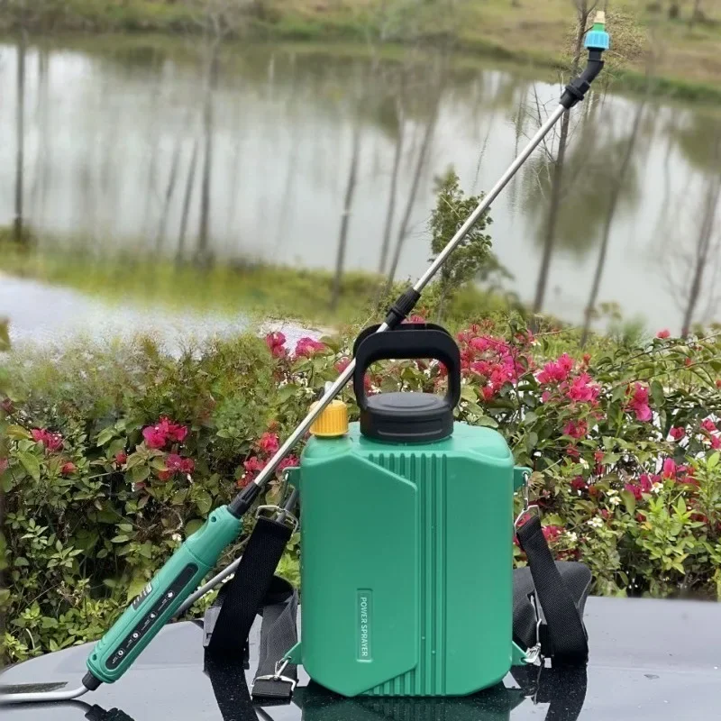Portable Garden Watering Flowers Professional Spraying Machine Adjustable Spray-head Garden Tools Backpack 6L Electric Sprayer