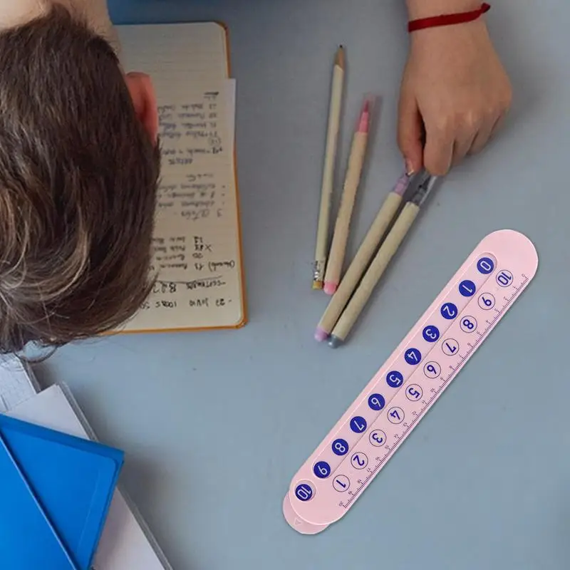 Kinderen Leren Spelletjes Leren Nummer Heersers Creatief Wiskunde Tellen Speelgoed Voorschoolse Leren Speelgoed Veelzijdige Educatieve Wiskundespellen Voor