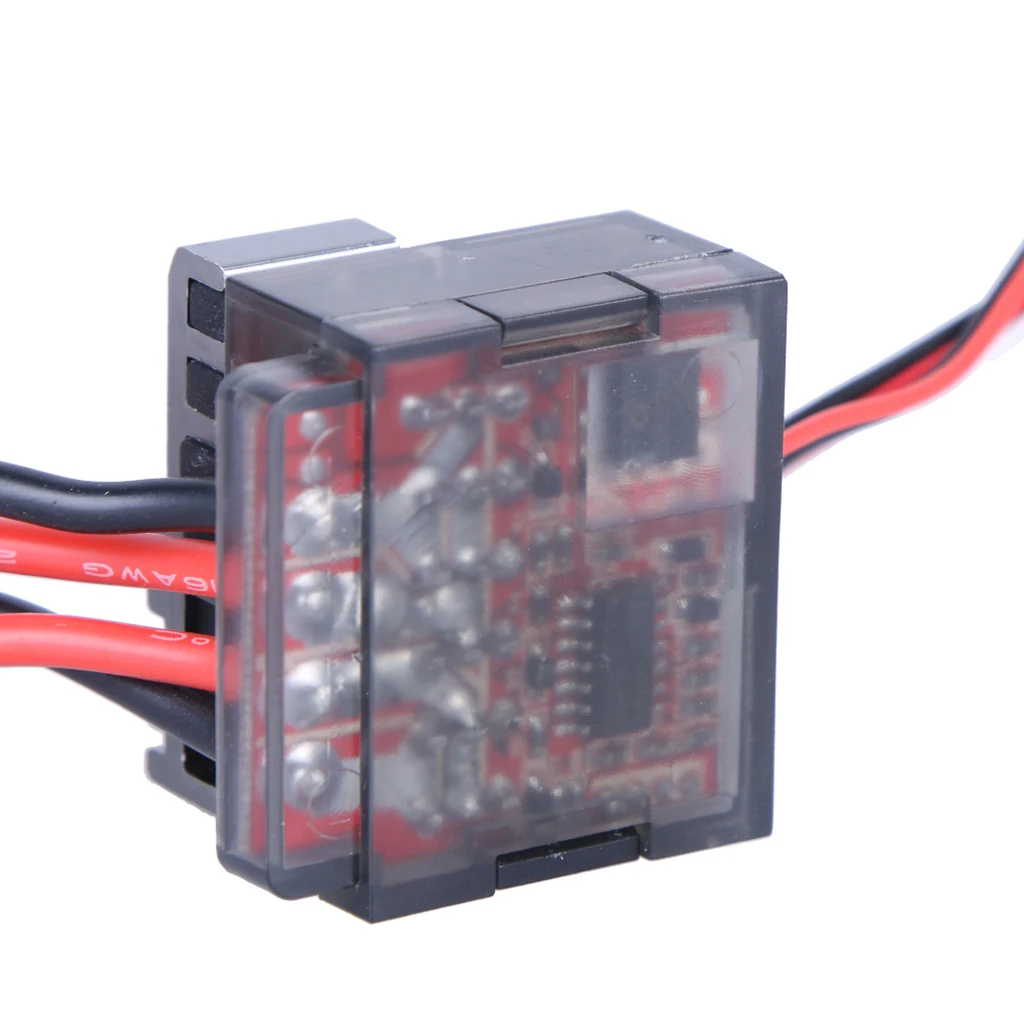 320A Brushed ESC Electronic Speed Controller for RC Car Truck Boat with Low Voltage Protection High Frequency Drive