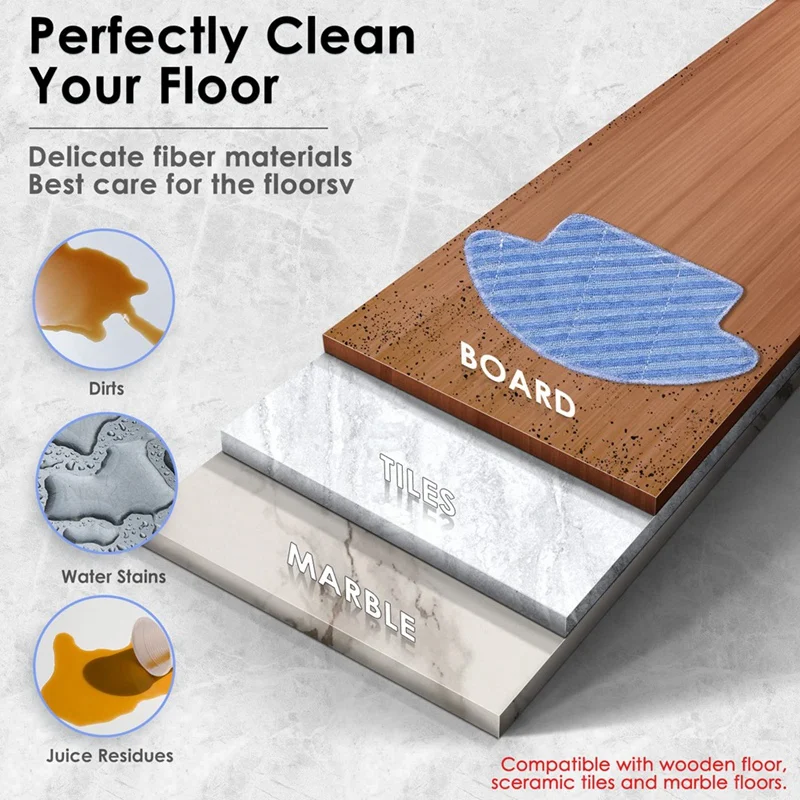 ロボット掃除機用部品,シーブラシ,hpaフィルター,mopクロス,lefant m210,m210s,m210b,m213,16個と互換性があります