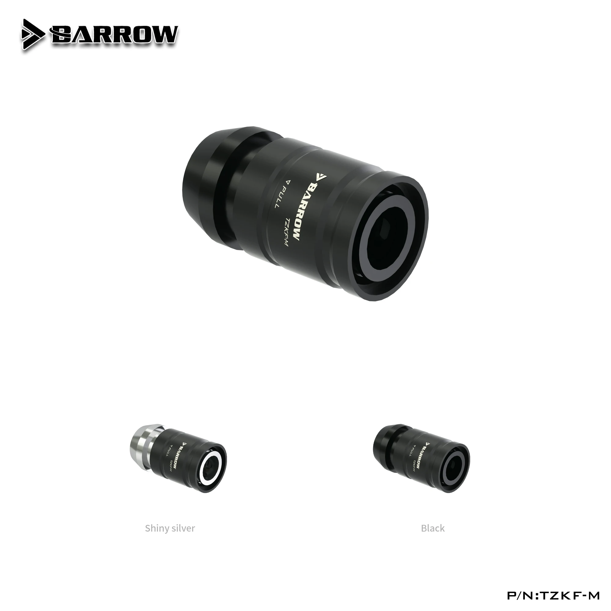 Barrow G1/4" Fast Water Switch Quick Waterstop Set Connector Connecting Male and Female TZKMF-M