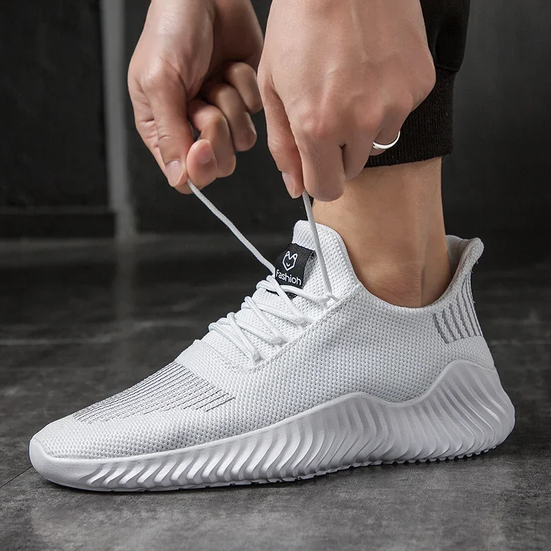 2022 Shoes for Men High Quality Male Sneakers Breathable Fashion Gym Casual Light Walking Plus Size Footwear Lightweight Tennis