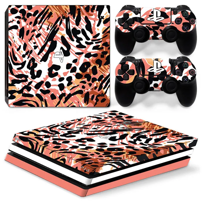 Personalized multiple images  Skin Sticker Protective Vinyl Decal Cover for PS4 Pro Console and 2 Controllers customized ﻿